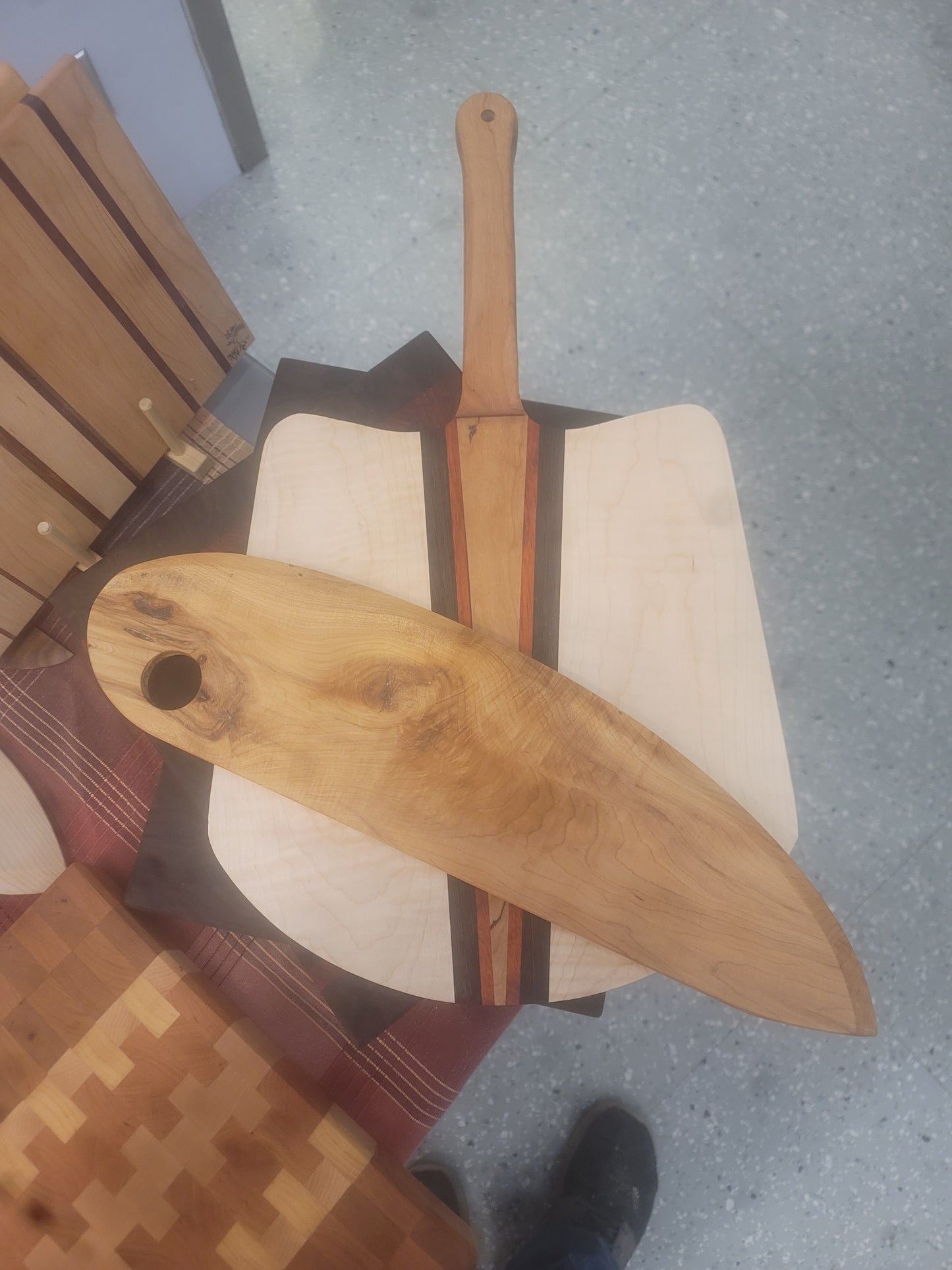 Pizza Peel and Pizza Cutter Set