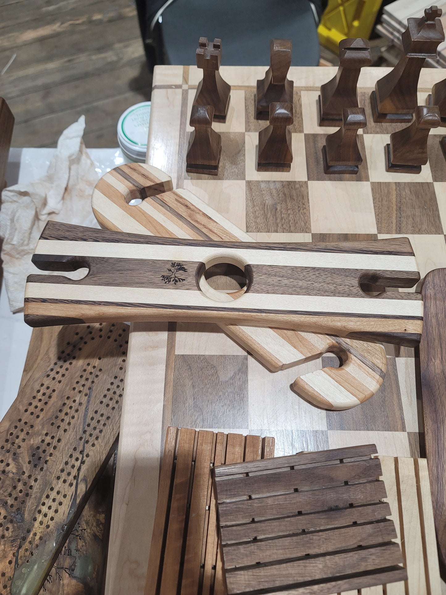 Wooden Wine Caddie